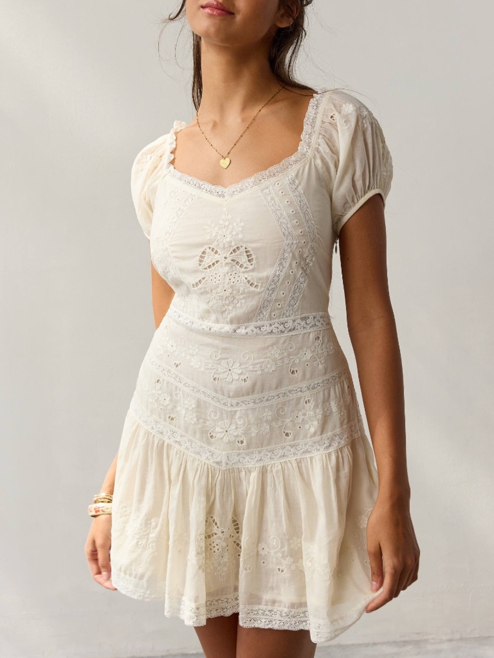 Belvine Dress : Optic White - Picture 1 of 5
